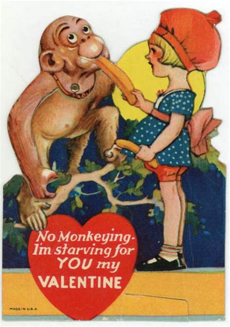 Weird And Creepy Vintage Valentines Day Cards From The Mid 20th