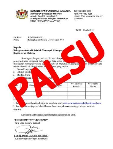 Timbalan ketua pengarah pelajaran malaysia. Ketua Pengarah Pelajaran Malaysia Beri Arahan ...