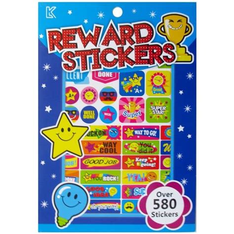 Stickers Reward Pad Pack Of 580 Officemax Nz