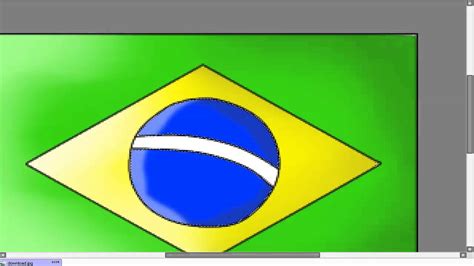 Desenhando Bandeiras 1 Brasil Youtube