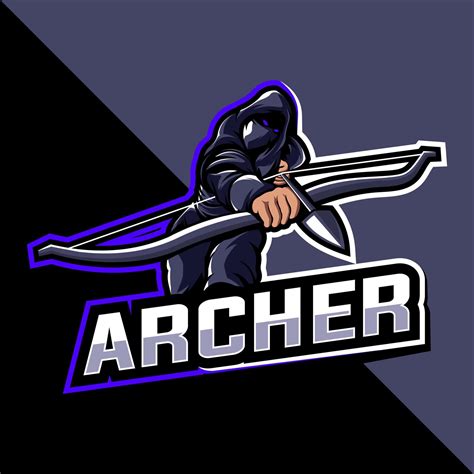Archer Green Esport Mascot Logo 16145760 Vector Art At Vecteezy