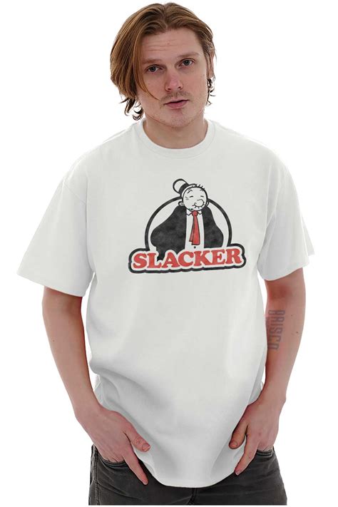 Wimpy Slacker Popeye The Sailor Man Mens Graphic T Shirt Tees Brisco Brands 3x