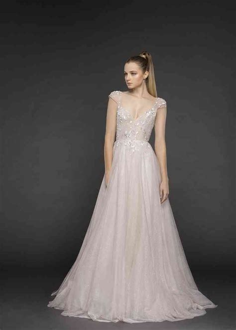 1861 Amour A Line Wedding Dress By Blush By Hayley Paige Weddingwire