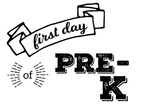 First Day Of Pre K Printable Printable Word Searches