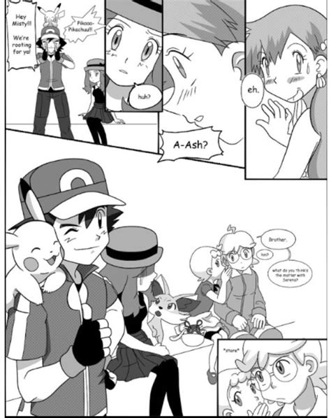 Pokeshipping Doujinshi Pg 4 Cómics De Pokemon Pokemon Personajes Imágenes De Pokemon