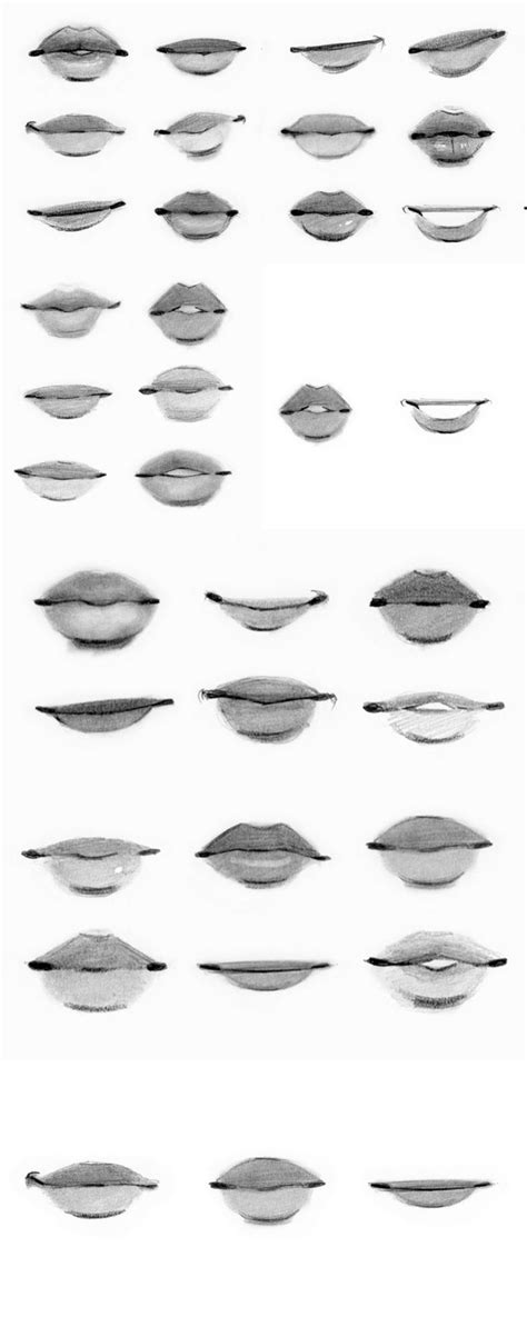 Do anime characters even have lips? Pin by Elaica Vero💋 on Hogyan kell lerajzolni | Lips drawing, Art drawings sketches, Drawings