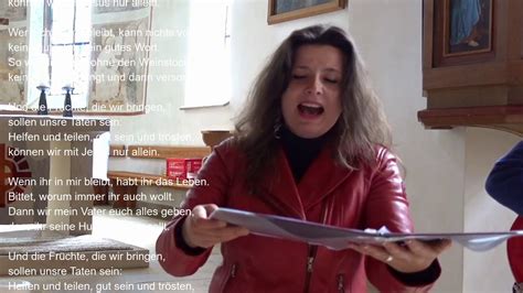 April 2017 unter dem motto: Ich bin der Weinstock, ihr seid die Reben (Lied) - YouTube
