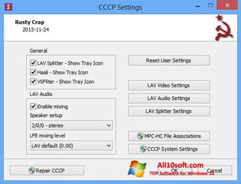 Codecs are needed for encoding and decoding (playing) audio and video. Download Combined Community Codec Pack for Windows 10 (32 ...