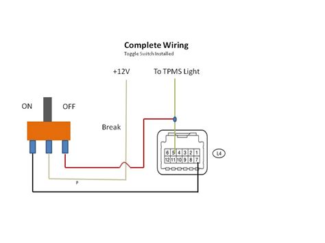 We want to connect this to a 5 v microcontroller input to detect the position of the switch. TPMS Wiring Diagram - Tire Pressure Monitoring - Page 2