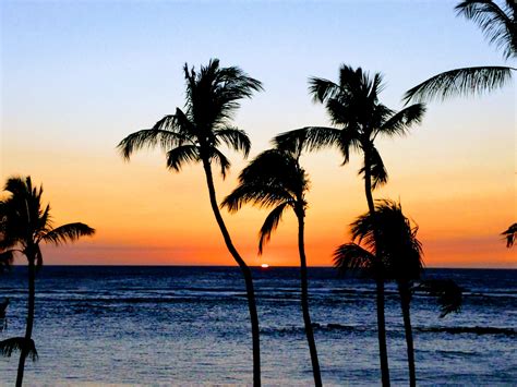Hawaii Sunset Mauna Lani Resort Rpics