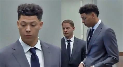 Jackson Mahomes Appears In Court For Bond Modification