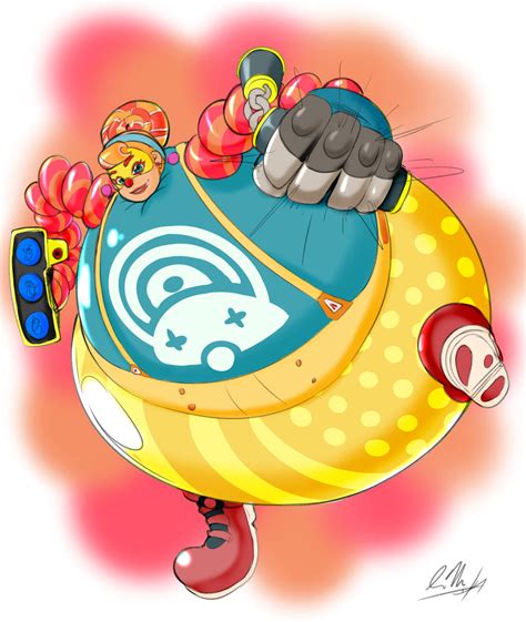 Lola Pop The Inflatable Clown Fighter By Milkybody On Deviantart
