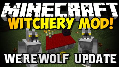 Minecraft Witchery Mod Werewolf Update Youtube