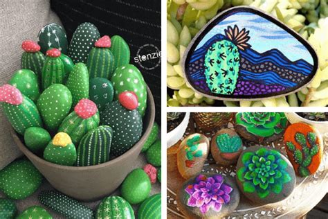 Give your christmas cactus bright but indirect light. 50+ painted rocks that look like succulents & cacti - I ...
