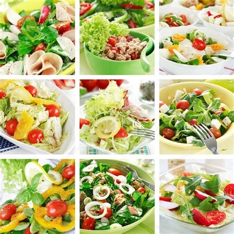 Aprende a preparar diferentes recetas del licuado de manzana y descubre si esta bebida te ayuda a adelgazar o aplanar el abdomen. Healthy food collage — Stock Photo © brebca #2297766