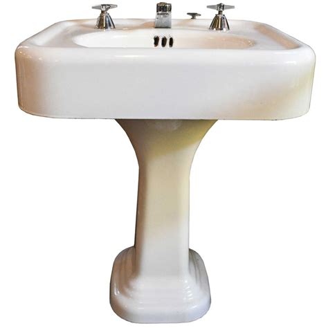 "Standard" Pedestal Sink at 1stdibs
