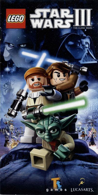 Lego Star Wars Iii The Clone Wars 2011 Psp Box Cover Art Mobygames