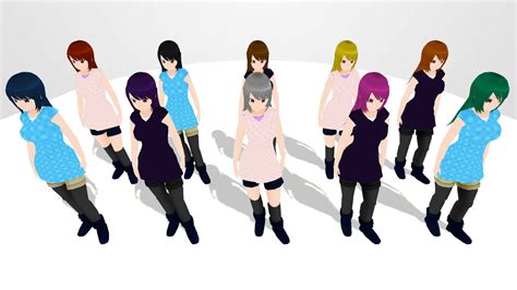 Anime Girl Character Pack