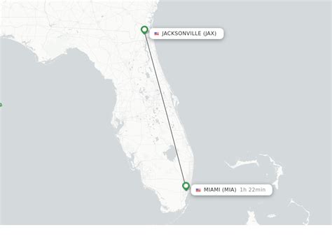 Direct Non Stop Flights From Jacksonville To Miami Schedules