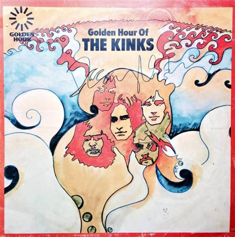 The Kinks Ray Davies Hand Signed Golden Hour Of The Kinks Lp