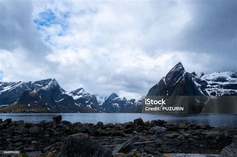 Lofoten Islands Norway From Reinebringen Ridge Stock Photo Download