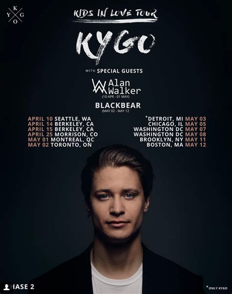 Kygos Kids In Love Tour Is Selling Out Top Venues Across The World