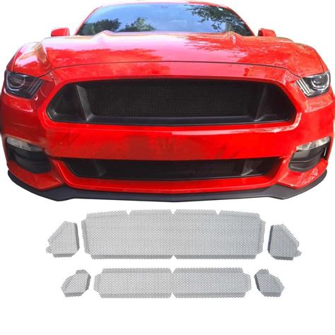 2015 17 Ford Mustang Gt Mesh Grill Insert Kit By Customcargrills