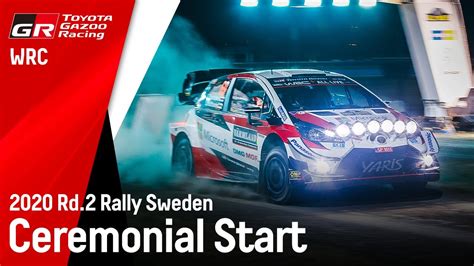 Rally Sweden 2020 Ceremonial Start Youtube