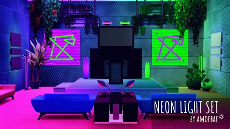 Sims 4 Neon Downloads Sims 4 Updates