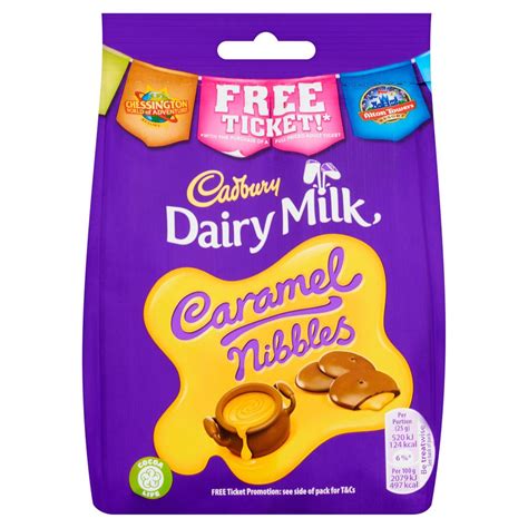 Cadbury Dairy Milk Caramel Nibbles Chocolate Bag 120g Buy Now At
