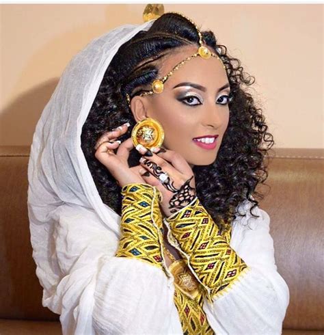 Pin By Emni Emnet On Ethiopia Hair Styles Ethiopian Wedding Ethiopian Traditional Dress