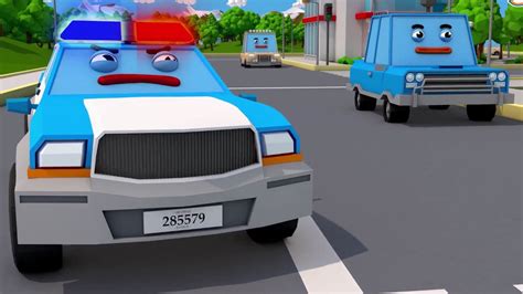Bienvenue sur notre page jeux de voiture de police du site jeu.info. COMPILATION de La Voiture de police Voitures Dessin animé éducatif en 3D - YouTube