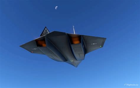 The Hypersonic Bomber Darkstar Nuclear Punisher For Microsoft Flight