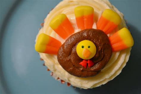 Ps♡ A Thanksgiving Special Turkey Cupcakes