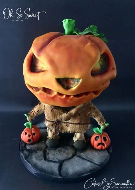 Mr Pumpkin Head Collector Halloween Treats Spooky Halloween Cakes