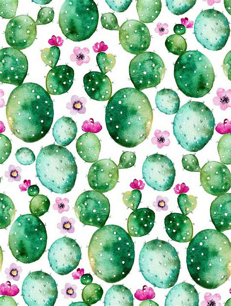 Pin By Tepha V Sinfonte On Patterns Cactus Art Watercolor Cactus Art