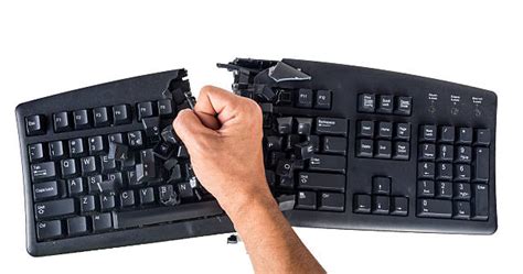 1900 Breaking Keyboard Stock Photos Pictures And Royalty Free Images