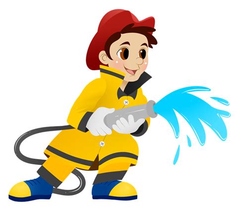 Fireman Cartoon Image