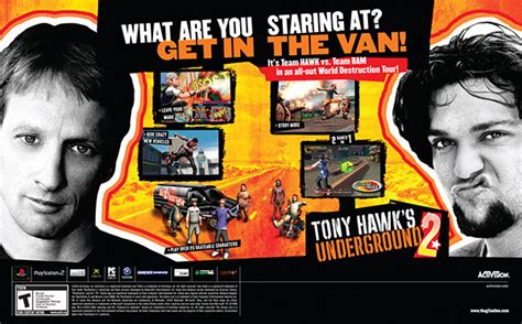 It was released in march 15, 2005. Tony Hawk's Underground 2 - Consumer Ad on Behance