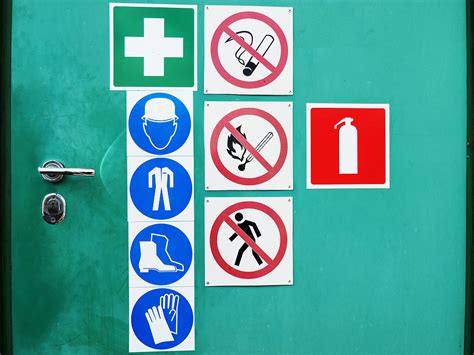 Workplace Safety Signs And Meanings