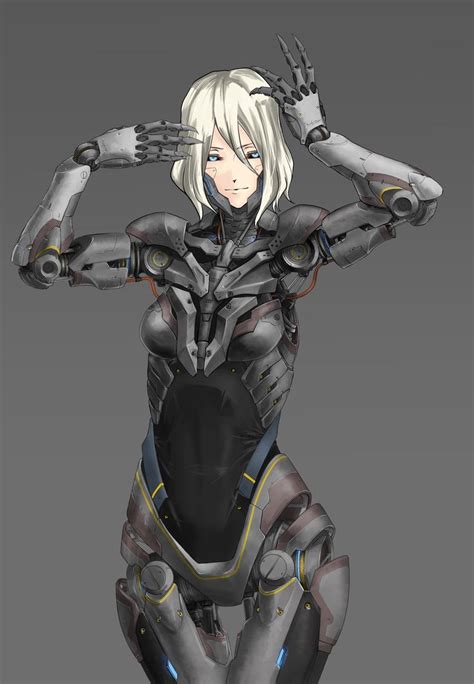 Pin By Connor Nolan On Mecha Cyberpunk Girl Cyberpunk Woman Robot