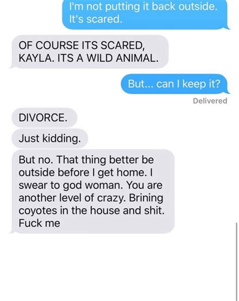 Woman Tricks Husband Into Thinking She Adopted A Coyote His Freakout Is Amazing Daily