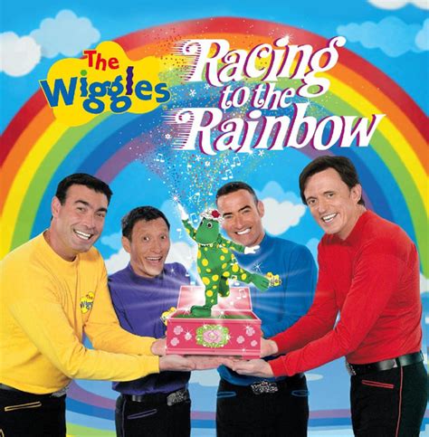 What was the first variation of the wiggles catchphrase? Racing To The Rainbow by The Wiggles on Spotify