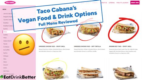 Taco Cabana Vegan Food And Drinks [2023 Menu And Options]