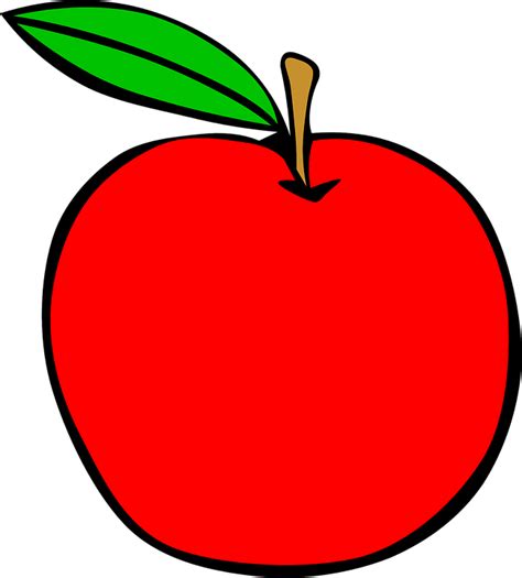 Apple cute kawaii character vector. Apple Red Food · Free vector graphic on Pixabay