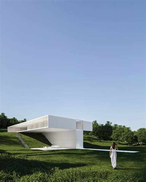 Fran Silvestre Arquitectos Designs T Shaped Private Residence That