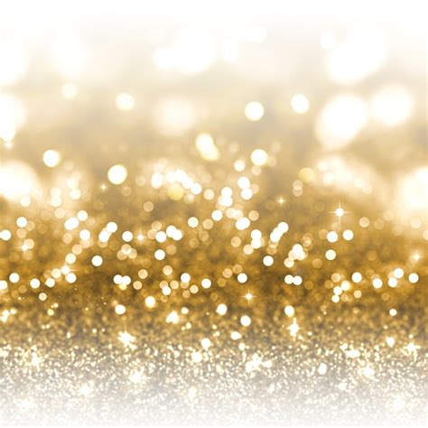 Gold Glitter Christmas Background Free Photo