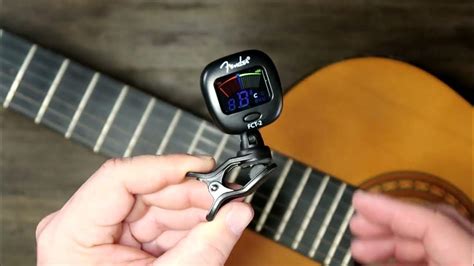 Fender Fct 2 Professional Clip On Tuner Easy To Read Review Youtube