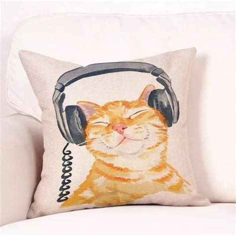 Overly Cute Cat Pillowcase Cat Pillowcase Cat Pillow Cat Theme