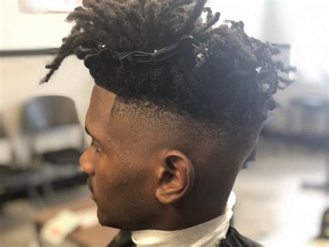 Temple Fade Dreads